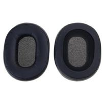1 pora pakaitinių ausinių pagalvėlių, minkštos kempinės ausų pagalvėlės, patogūs ausų gaubteliai RP-HD601N HD605N HD805N ausinėms 1 black