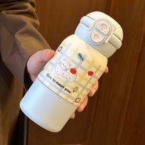 My Melody Stainless Steel Insulated Water Bottle (Spout & Straw) 480ml one size mėlyna