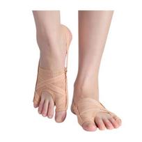 1 Pair Bunion Corrector Toe Separator Adjustable Gears for Bunion Relief Correction Comfortable Breathable Fabric Toe Straightener for Hallux Valgus L 2pcs beige
