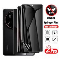 2 vnt. Anti-Spy ekrano apsaugos, skirtos Xiaomi 15 Ultra 14T 13T 12T Pro, privatumo hidrogelio plėvelė, skirta Xiaomi 15 14 13 Pro 13 12 11 Lite For Xiaomi 15 Ultra juoda