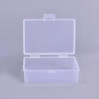 2Pcs/Set Transparent Plastic Boxes Playing Cards Container Storage Poker Case skaidri