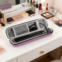for Hair Straighteners, Travel Bag, Portable Container, Straightener Case Styling Tools, violetinė