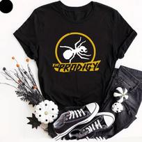 The Prodigy Spider Short Sleeve T- Shirt Novelty Rock Punk Rave  Shirt Adult Top 2XL black