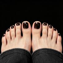 24 Pieces Of Foot Armor, Cat'S Eye Dark Chocolate Color, Versatile In Autumn And Winter, Daily Cool Sense Of Wearing Armor Jelly glue + rubbing strips*3pcs beige
