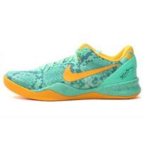 Nike Kobe 8 System Green Glow Laser Orange 555035-304 44.5 blue