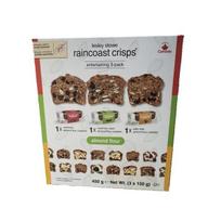 Lesley Stowe Raincoast Crisps migdolų miltų 150 g x 3 vnt. gray