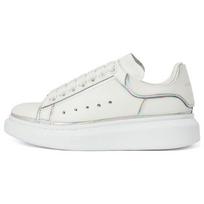 Alexander McQueen Oversized Sneakers 'White Silver' Women's 708750WIBNV9989 34.5 white