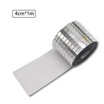 DIY Self-Adhesive Disco Ball Mirror Sticker Square Glass Mosaic Tiles Mirror Handmade Background Wall Mirror For Party Decor sidabras