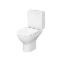Unitazo komplektas CERSANIT KIOTO PRO OVAL VORTEX, lėtai nusileidžiantis dangtis, 2/4 l