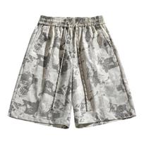 Men's Summer Surfing Vacation Beach Pants Casual Outdoor Sports Shorts Quick-drying Shorts L smėlis
