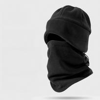 1 vnt. fliso kepurė, integruotas šalikas, vyriška ir moteriška šilta rudens ir žiemos kaklo kaukė, šalikas, vėjui atspari dviračių kepurė šviesiai pilka spalva