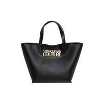 Versace Jeans Couture Logo Tote Bag Women Tote Bags Black 74VA4BL5-ZS467-899 Basic Set (Bag+Dust Bag) black