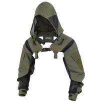 BEPAN Hood And Sleeve Cover Tactical Chest Strap And Breathable Frog Suit M black