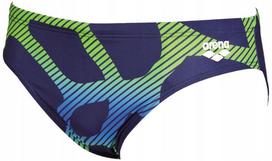 Y6262 Arena M Spider Brief Slipy Kąpielówki Męskie 75 D3 Uk30 blue