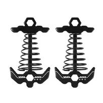Light Weight Aluminum Alloy Outdoor Camping Tent Ground Pegs Camping Tent Stakes Set For Easy And Quick Tent Setups black