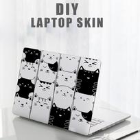 Mielas katinas 15 colių nešiojamojo kompiuterio lipdukai-skinai, skirti Macbook / HP / Dell / Lenovo / Acer / ASUS, universalūs 5