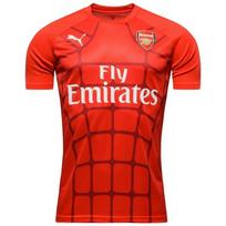 Puma Arsenal 2015-16 Premier League Crew Neck Short Sleeve Football Shirt Unisex Tops 749062-01 S red