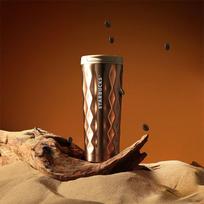 Starbucks Iridescent Bronze Stainless Steel Vacuum Coffee Mug brown
