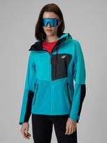 4F Softshell vėjo nepraleidžianti striukė su 10000 membrana moterims - turkio XXL