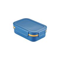 Bento dėžutė Vaikams Pietų dėžutė Didelė Bento Neperšlampama Su maisto laikymo konteineriu Su stalo įrankiais Vaikams Atgal į mokyklą One Size mėlyna