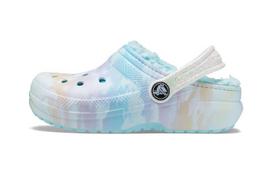 Crocs Classic Clog Lined Out Of The World Casual Clogs Light Blue Kids' 207322-90H 32-33