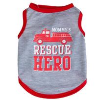 Pet Clothes Dog Print T-shirt Cat Tank Top Spring and Summer Style 2023 XS pilka