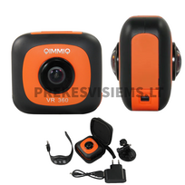 Dvigubo objektyvo 360° veiksmo kamera, QIMMI, VR360