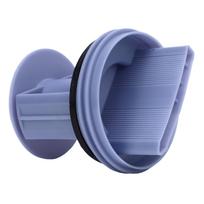 Plovimo mašinos nutekėjimo siurblio nutekėjimo angos sandariklio dangtelio kištukas, tinkantis Siemens WM1095 1065 WD7205 skalbimo mašinoms Style 1 blue