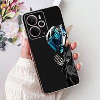 For Realme 14 5G Case Realme 14T Cover RMX5078 RMX5075 Shockproof Silicone Soft TPU Flower Bumper For Realme14 14 T Phone Shells Realme 14T 5G black