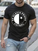 BITTER COOFFEE SK Slavia Prague Soccer Tshirt S įvairiaspalvis