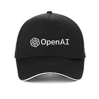 ChatGPT Logo Ai Chatbot Openai cap for Men Women Humorous 100% Cotton Unisex Baseball Cap Fashion pop snapback hats casquette One Size gray