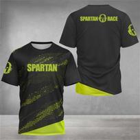 New Spartan 3D Graphic Printed T Shirt Men Fitness Gym Compression Short Sleeve Breathable T Shirt O-neck Top T Shirts L gray