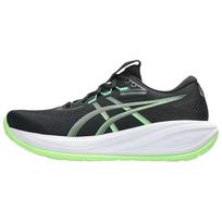 ASICS GEL CUMULUS 28 Abrasion Resistant Casual Running Shoes Men's Black Green 1011C143-001 42 white