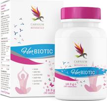 Carnium Botanicals Her Biotic bakterijų kultūrų kompleksas moterims, 5 mlrd. KSV, 30 kapsulių