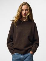 PIECES Moteriškas megztinis su vilna, PCSALLY LS O-NECK KNIT NOOS BC