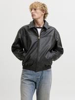 JACK&JONES Demisezoninė vyriška eko odos striukė, JJMARLON PU JACKET