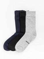 JACK&JONES Vyriškos kojinės, 3 vnt., JACLOUIS BAMBOO SOCKS 3 PACK