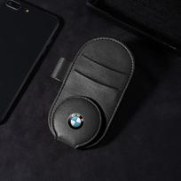 Odinis automobilinis akinių laikiklis nuo saulės skydelio, daugiafunkcinis akinių nuo saulės laikiklis, automobilio stilius BMW M Performance M3 M5 M6 F20 F10 F13 F15 F16 black