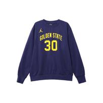 Jordan NBA Golden State Warriors Stephen Curry Vilnos Laisvo Kirpimo Megztinis Mėlynas/Geltonas Vyriškas Gatvės Drabužis DN9821-421 XXXL blue