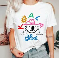 Koala Blue A Korner Of Australia Shirt, hot, Olivia Newton-John t shirt, new Unisex T-Shirt S beige
