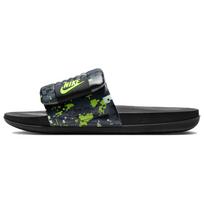 Nike Offcourt Adjust Šlepetės Juodos Geležies Pilkos Vyriškos Basutės Volt Atspalvio Volt HQ2178-002 42.5 black