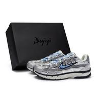 Nike P 6000 Slip Resistant, Abrasion Resistant, Breathable Low top Casual Y2k Retro Running Shoes Unisex CN0149-001(Team80-S-BOX) 44.5