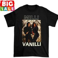 Milli Vanilli Band Member Music T Shirt Family Ng2023 S įvairiaspalvis