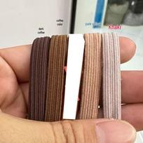 100-Yard Thickened Elastic Band for Bed Sheets, Tents, Shoes, Clothing, Bags, Hair Ties - High Elasticity Latex Cord white