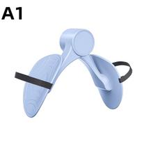 Pelvic Floor Muscle Trainer With Counter Adjustable Leg Exercises Device For Postpartum Recovery Leg Butt Training A1 white