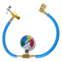 R134A Rechargeable Hose Air Conditioning Refrigerants Hose Charging Hose Set Brass Material for R134A Systems 1 beige