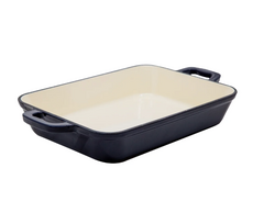 Emaliuotas ketaus kepimo indas Grand Feu PAN2BLUE, 2 l, mėlynas