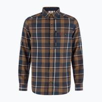Vyriški marškiniai Fjällräven Fjällglim Regular wood brown/black oak