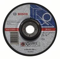Lenktas rupiojo šlifavimo diskas BOSCH A 30 T BF, 150 mm, 6,0 mm 150x22x6 mm, metalui