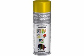 Dažai CAPAROL Capalac Disbocolor 781, 400 ml, aerozoliniai, blizgūs, cinko geltonumo, RAL1018